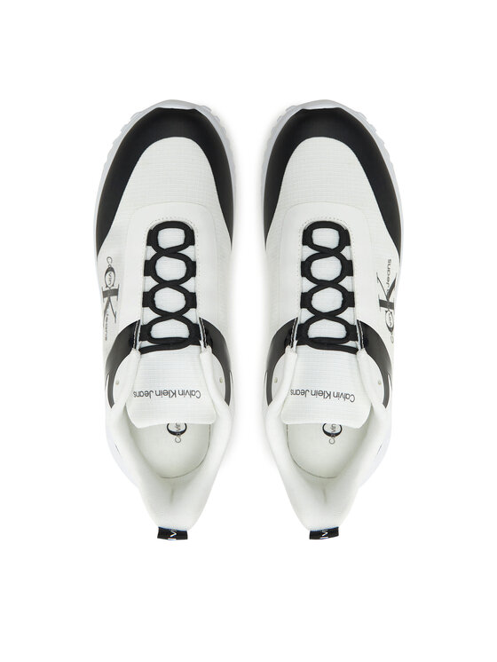 Calvin Klein Jeans Calvin Klein Jeans Sneakersy Eva Runner Low Lace Ml YM0YM00968 Biela