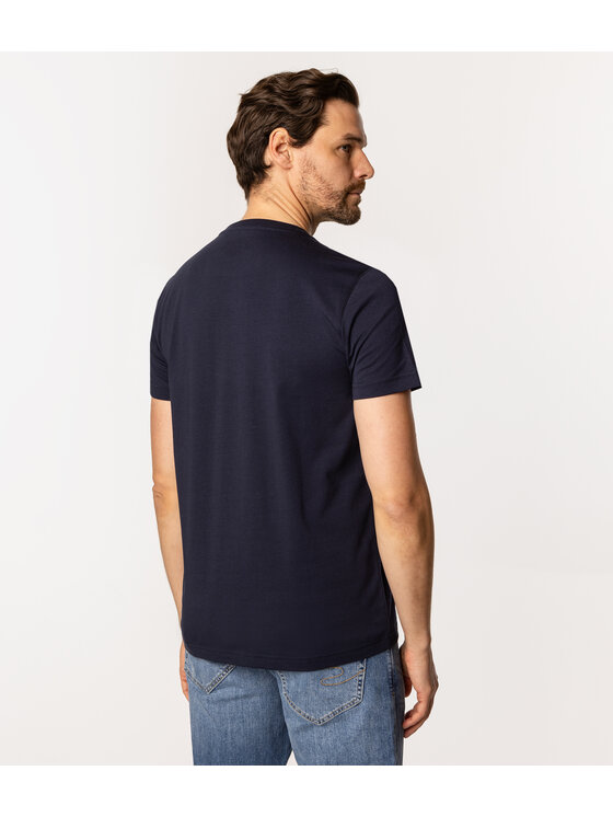 Lee Cooper Lee Cooper T-Shirt AUTHENTIC5 1160 Granatowy Regular Fit