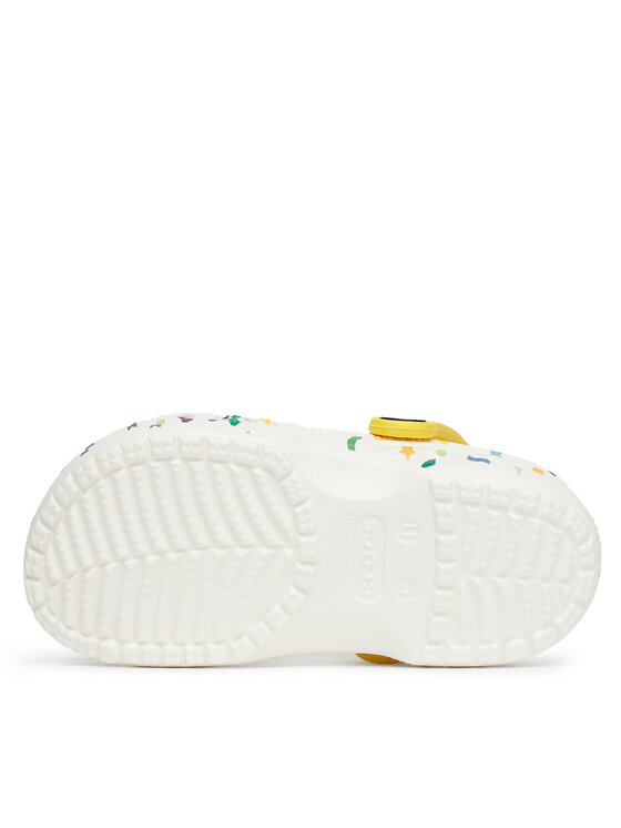 Crocs Crocs Şlapi BAYA SEASONAL PRINTED CG K 209728-94S Alb