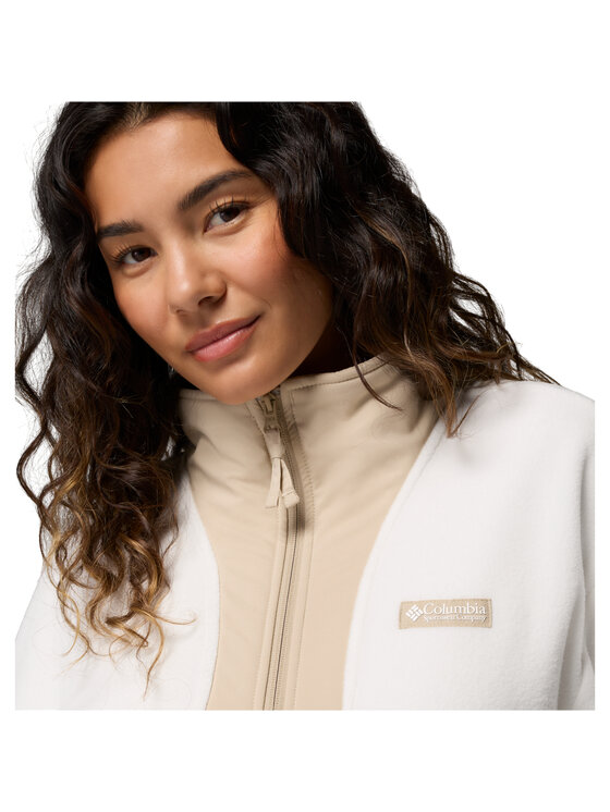 Columbia Columbia Felpa Sequoia Grove II FZ Bianco Regular Fit