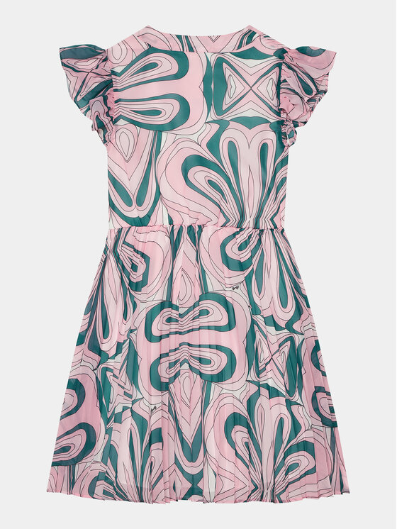 Guess Guess Každodenní šaty J4RK19 WA2T0 Růžová Regular Fit