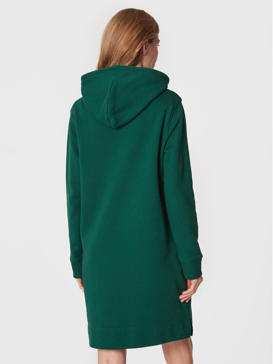 Vestito di maglia Trim WW0WW37100 Verde Regular