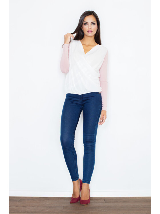 FIGL FIGL Μπλουζάκι M375 Ροζ Regular Fit