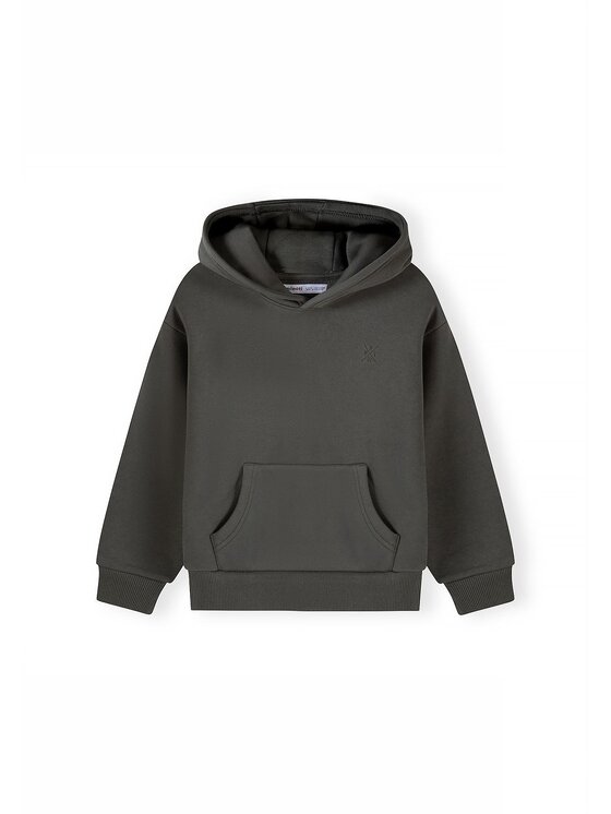 minoti minoti Bluza 33FLEECE286 Czarny Regular Fit
