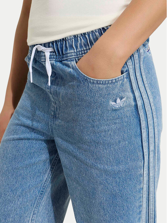 adidas adidas Джинси Adidas Care Bears Loose Denim Pants KU8337 Голубий Regular Fit