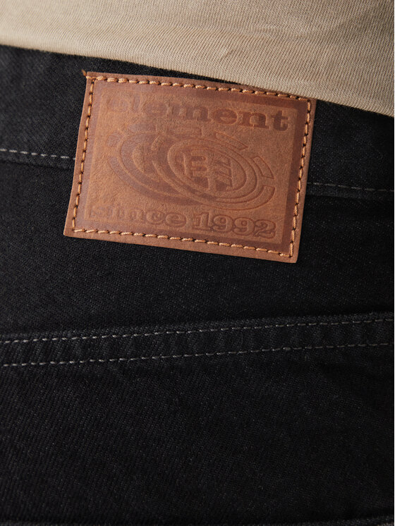 Element Element Džínsy Regular 5 Denim ELYDP00131 Čierna Tapered Fit