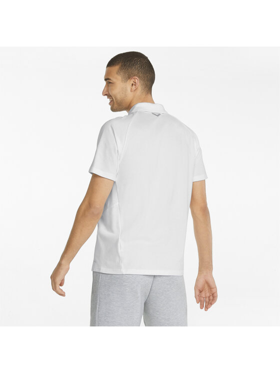 Puma Puma Polo 657384 Biały Regular Fit