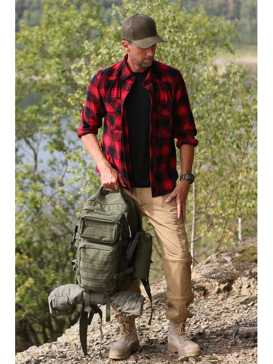 Brandit Brandit Spodnie outdoor 1011.70.XL Brązowy Regular Fit