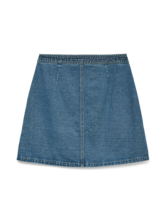 Vero Moda Vero Moda Jeans krilo Liza 10332535 Modra Regular Fit