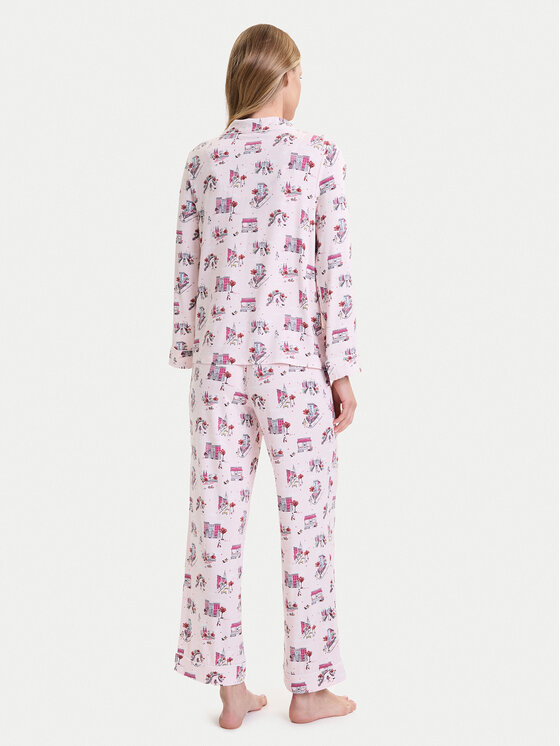 Kate Spade Kate Spade Pyžamo KSI82756 Ružová Relaxed Fit