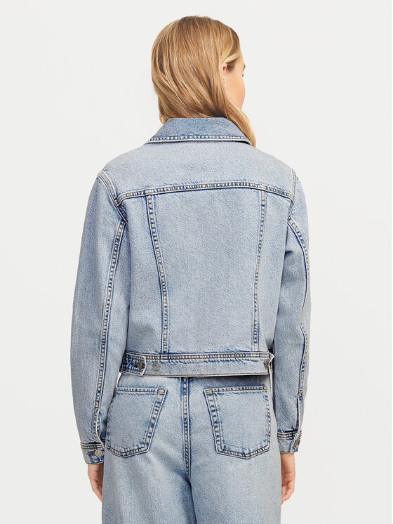 JJXX JJXX Farmer kabát Alys 12269101 Kék Regular Fit