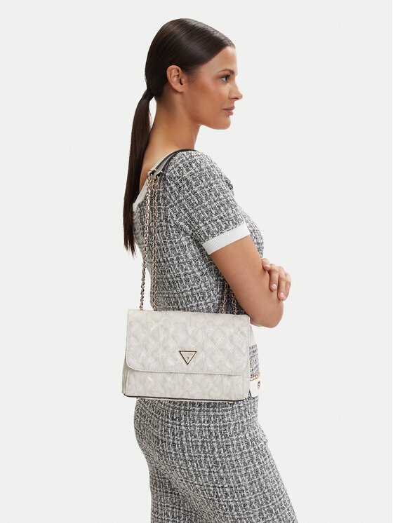Guess Guess Τσάντα Giully II HWKG96 73200 Λευκό