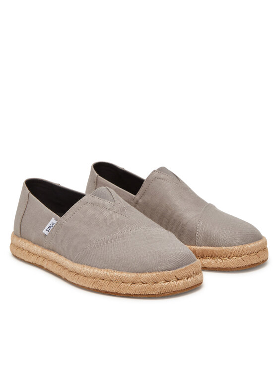 Toms Toms Туфлі Alp Rope 2.0 10019866 Сірий