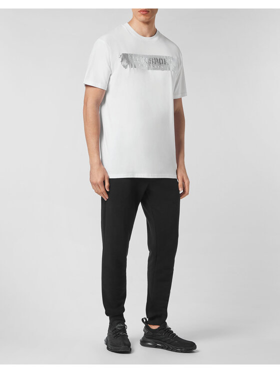 Plein Sport Plein Sport T-Shirt 1559 Biały Regular Fit