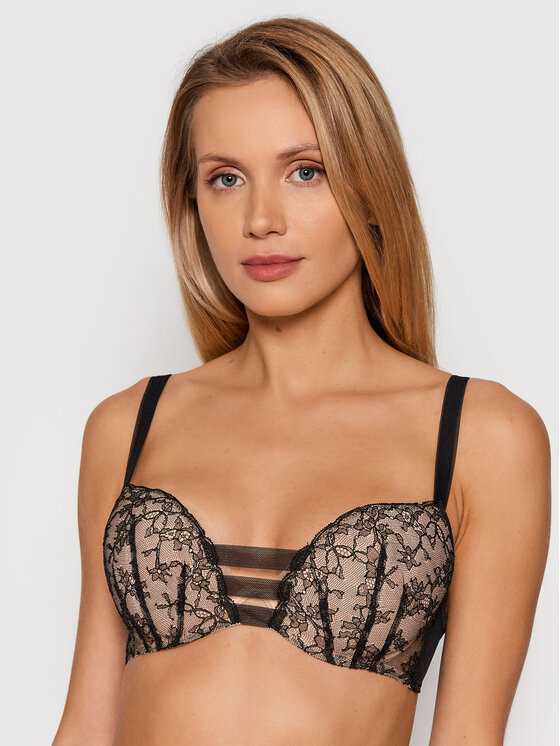 Chantal Thomass Chantal Thomass Сутиен push-up Unveil T02E20 Черен