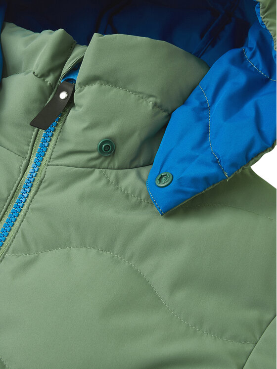Reima Reima Daunenjacke Fossila 5100058B Grün Regular Fit