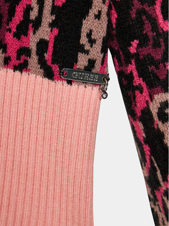 Guess Guess Kardigāns J3BR07 Z3AH0 Rozā Regular Fit