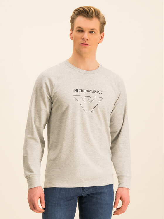 Felpa 111062 0P575 0004 Grigio Regular Fit