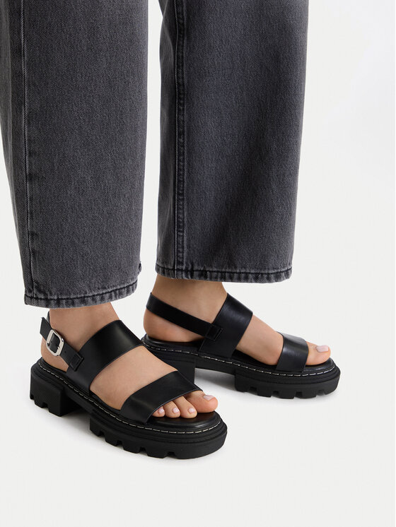 DeeZee DeeZee Sandali CEO-H3T9820-2 Nero