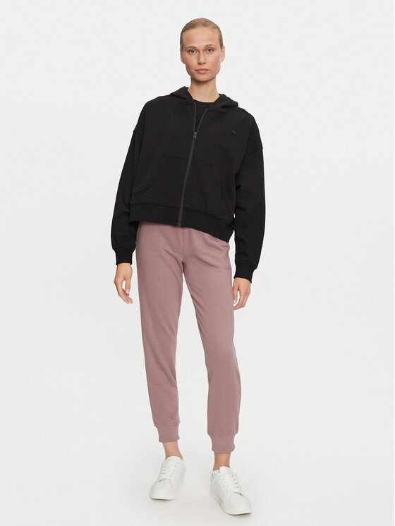 4F 4F Μπλούζα 4FWAW24TSWSF1306 Μαύρο Regular Fit