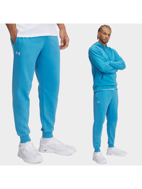 Under Armour Under Armour Spodnie dresowe 1379774-452 Niebieski Regular Fit