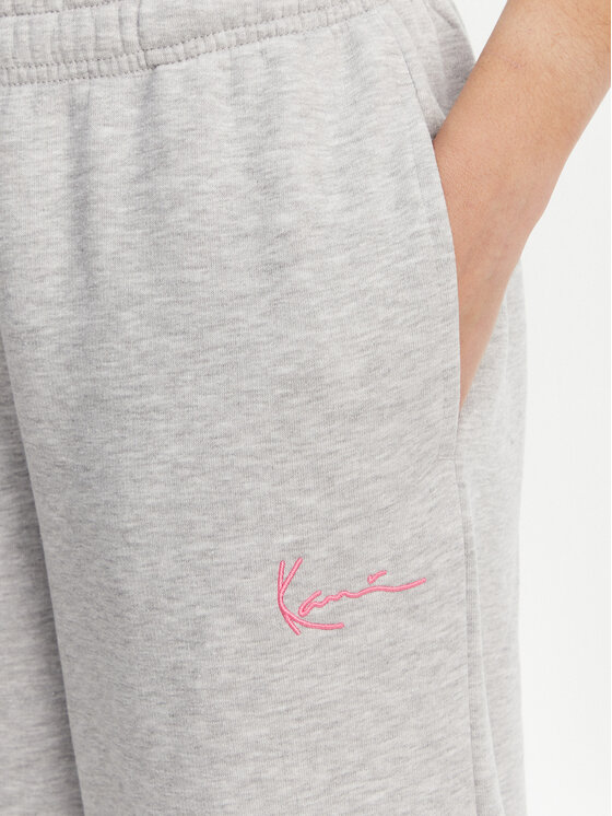 Karl Kani Karl Kani Долнище анцуг Signature Os 61030061 Сив Relaxed Fit