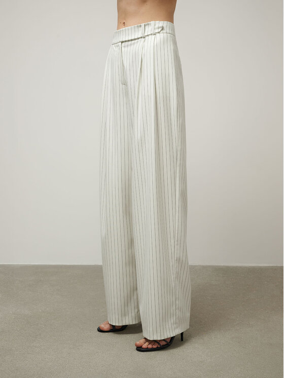 La Mania La Mania Pantaloni da tuta VERO Bianco Classic Fit