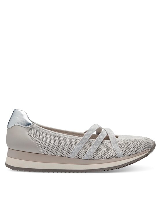 Pantofi Jana 8-22173-42 Grey/Silver 295