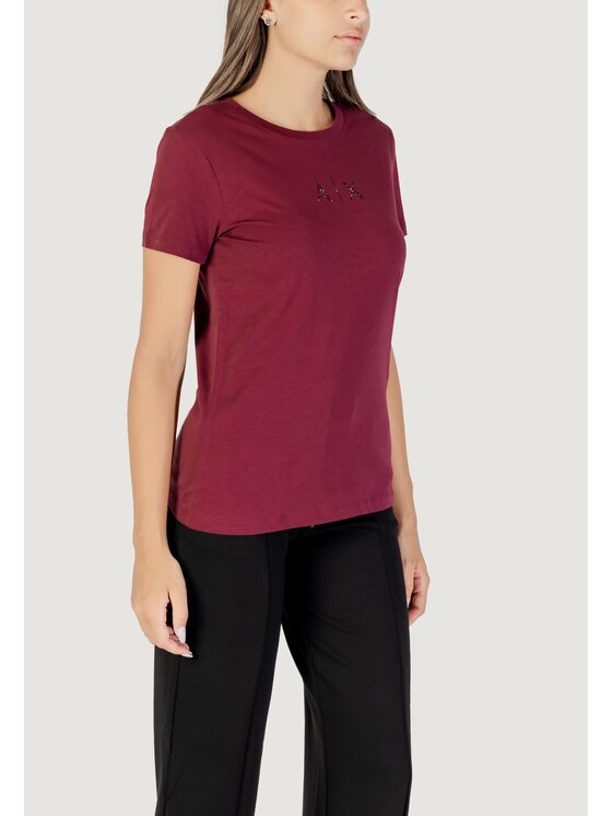 Armani Exchange Armani Exchange T-shirt XW001459 AF10356 Bordeaux Casual Fit