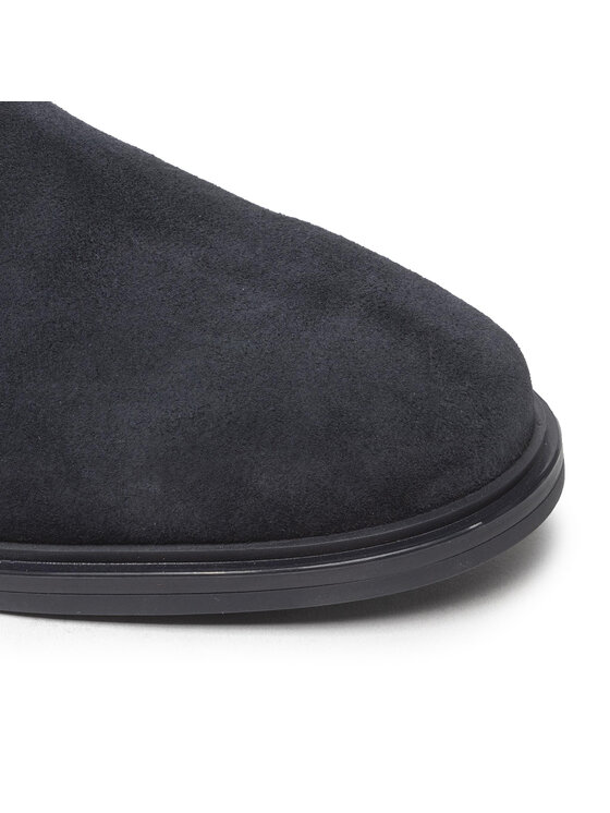 Tommy Hilfiger Tommy Hilfiger Klassische Stiefel Th Essentials Longboot FW0FW07050 Dunkelblau
