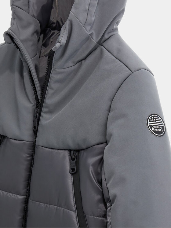 Original Marines Original Marines Зимно яке DDA2912B Сив Regular Fit
