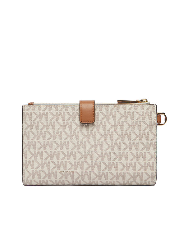 MICHAEL Michael Kors MICHAEL Michael Kors Portfel 32F1GJ6W4B Kremowy
