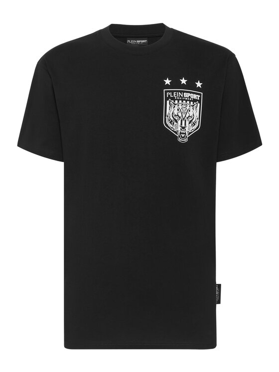 Plein Sport Plein Sport T-Shirt 3543 Czarny Regular Fit