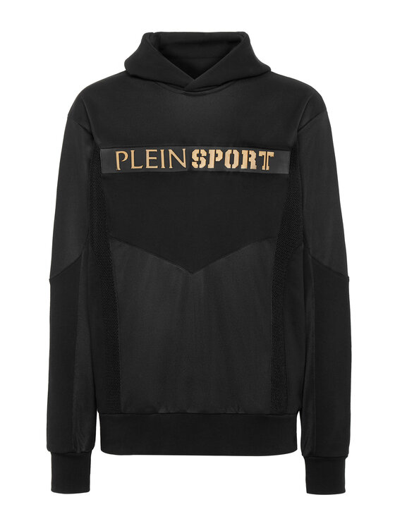 Plein Sport Plein Sport Bluza 1009 Czarny Regular Fit
