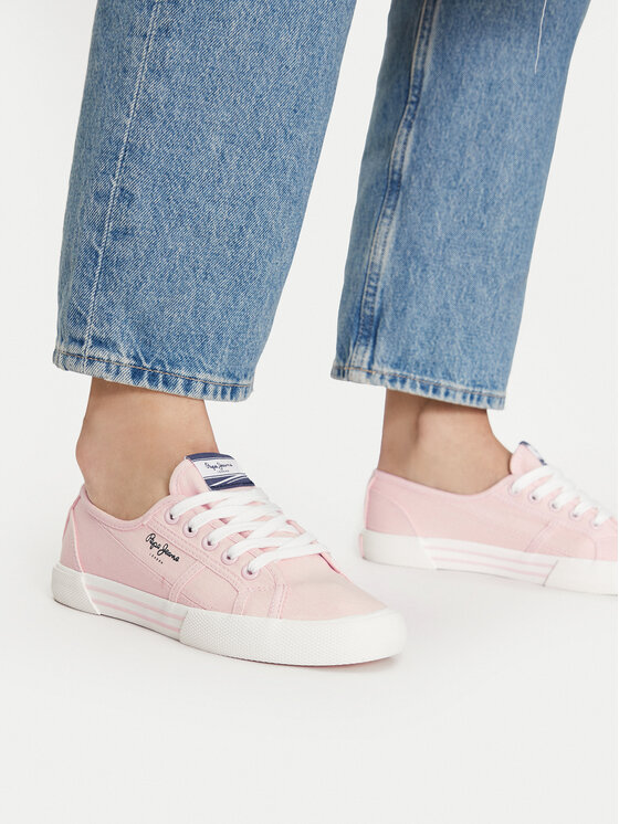 Pepe Jeans Pepe Jeans Гуменки Brady W Basic PLS31287 Розов