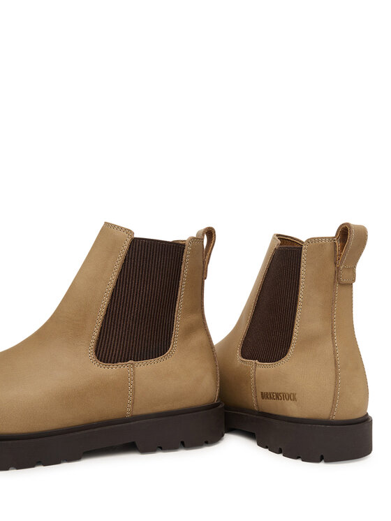 Birkenstock Birkenstock Боти тип челси Highwood Slip On 1033190 Бежов