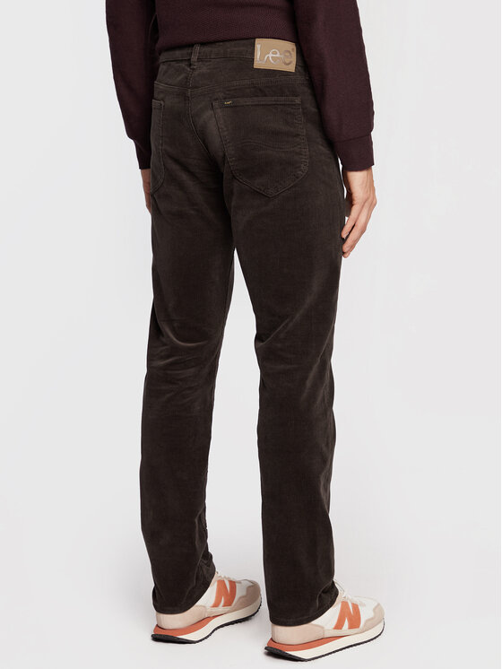 Lee Lee Pantaloni di tessuto Daren L707AXFM 112321986 Marrone Regular Fit