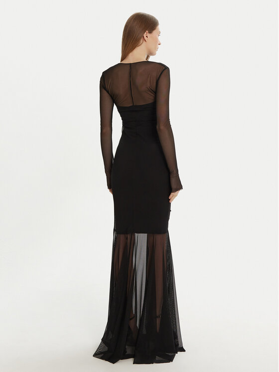 NORMA KAMALI NORMA KAMALI Večerní šaty ST324PPMG08001 Černá Slim Fit