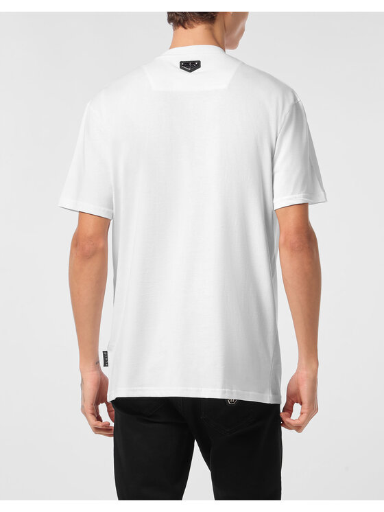 PHILIPP PLEIN PHILIPP PLEIN T-shirt 25573 Bianco Regular Fit