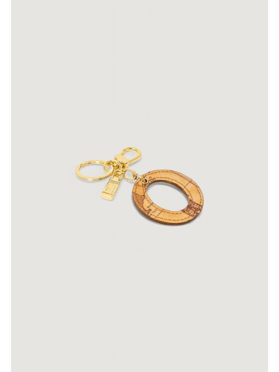 Alviero Martini Prima Classe Alviero Martini Prima Classe Portachiavi LETTERA O Beige