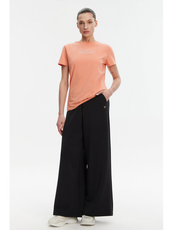 Guess Guess Majica V3BI11 J1314 Oranžna Regular Fit