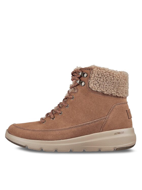 Skechers Skechers Kotníková obuv Glacial Ultra Woodlands 16677/BRN Hnědá