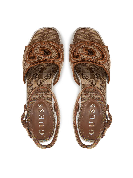 Guess Guess Espadryle FLJTEE FAL04 Beżowy