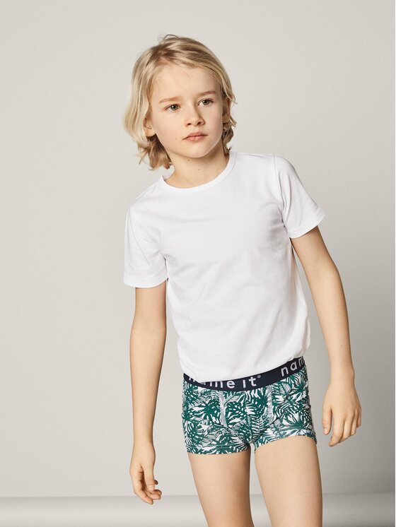 NAME IT NAME IT 2er-Set T-Shirts 13209164 Weiß Slim Fit