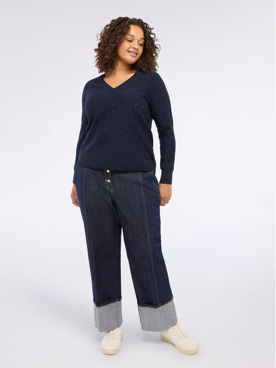 Fiorella Rubino Fiorella Rubino Jeans P428T005042N034 Blu Cropp Fit