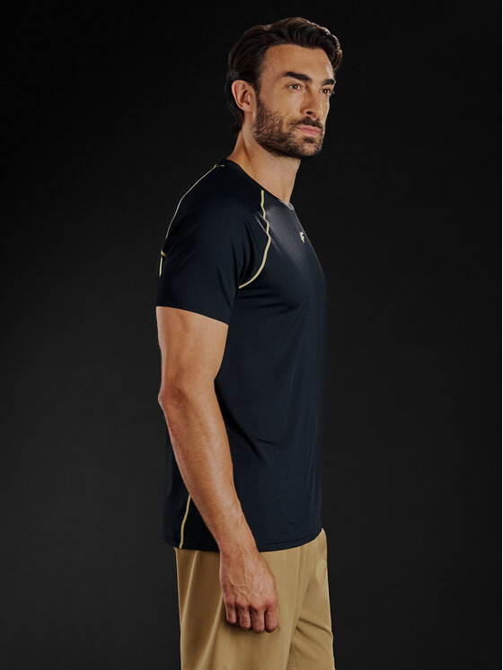 4F 4F Koszulka techniczna GOLDEN WARRIOR Czarny Regular Fit