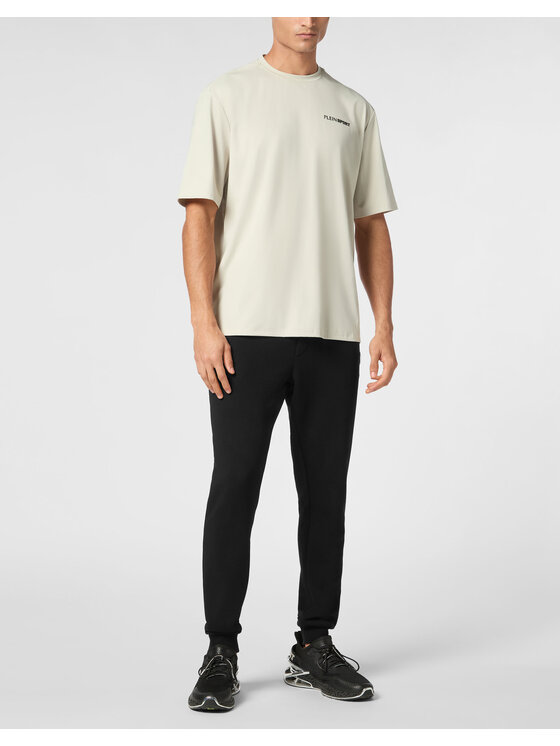 Plein Sport Plein Sport T-Shirt 22977 Szary Regular Fit