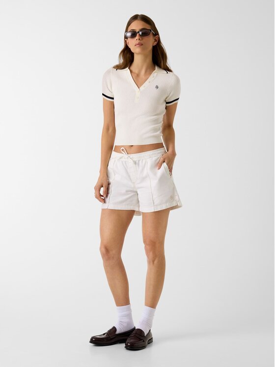 Guess Jeans Guess Jeans Pulover 181553 Bež Classic Fit