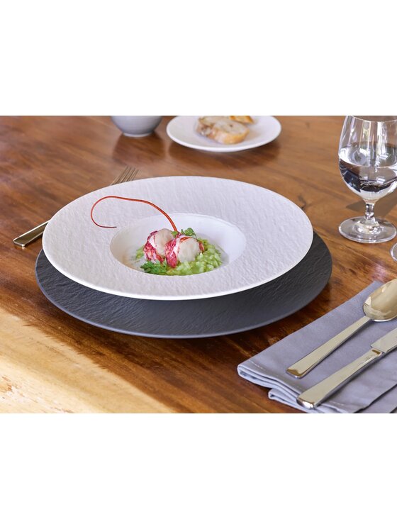 Villeroy & Boch Villeroy & Boch Talerz Manufacture Rock Blanc Villeroy & Boch Beżowy