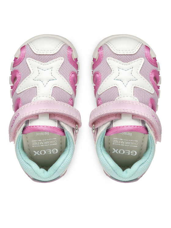 Geox Geox Sandały B Sandal Iupidoo B5517C 0BC14 C0563 Biały